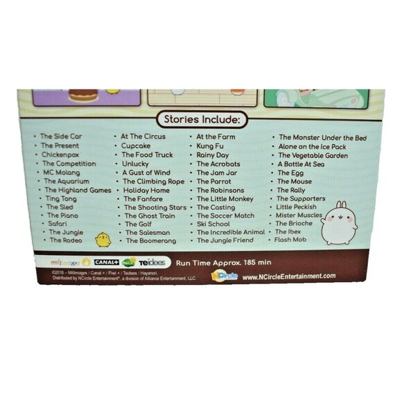 NCircle Entertainment Molang: Season 2 DVD, 2018 Happiness Friendship Caring - Picture 4 of 7